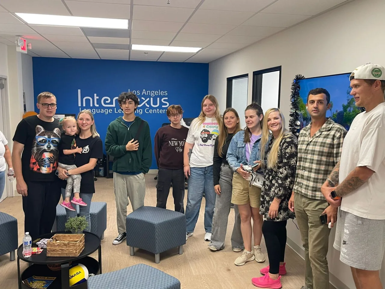 A group of students together at Internexus Los Angeles